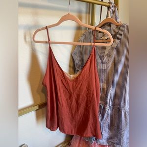 Free People Camisole with Lace Bandeau